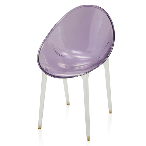 Yellow Lucite Egg Chair Modernica Props