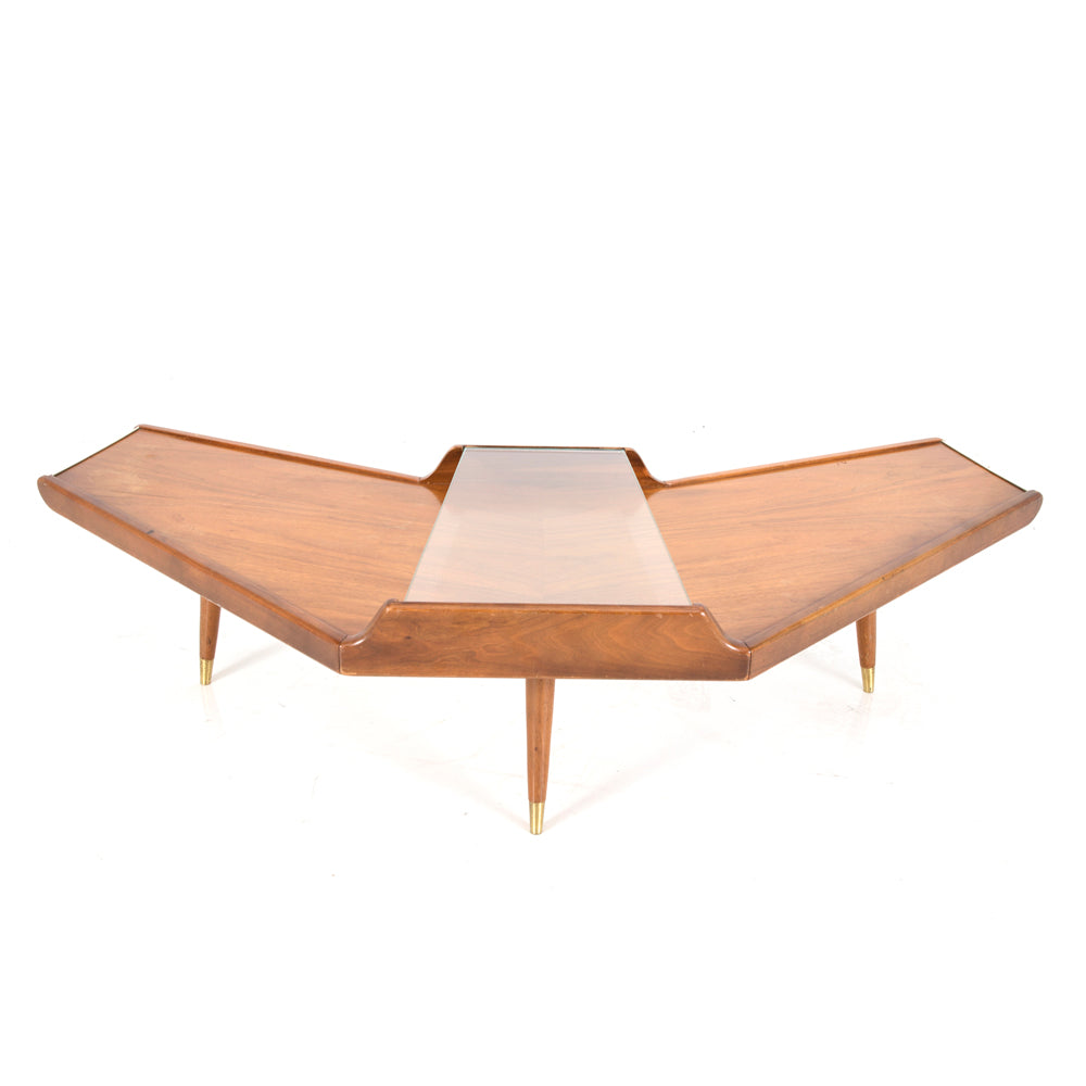 Boomerang Shaped Coffee Table Modernica Props