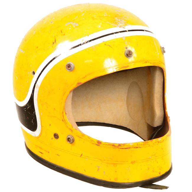 Helmet - Yellow & Black - Gil & Roy Props