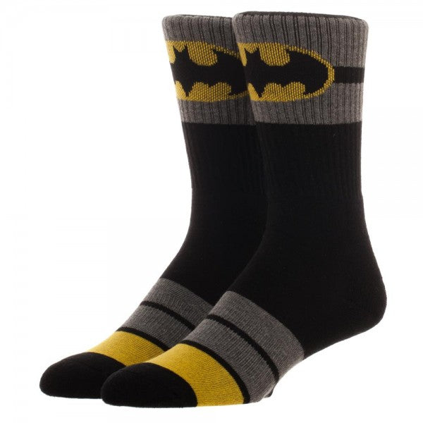 Men's Batman Socks, Varsity Crew | Joy Of Socks