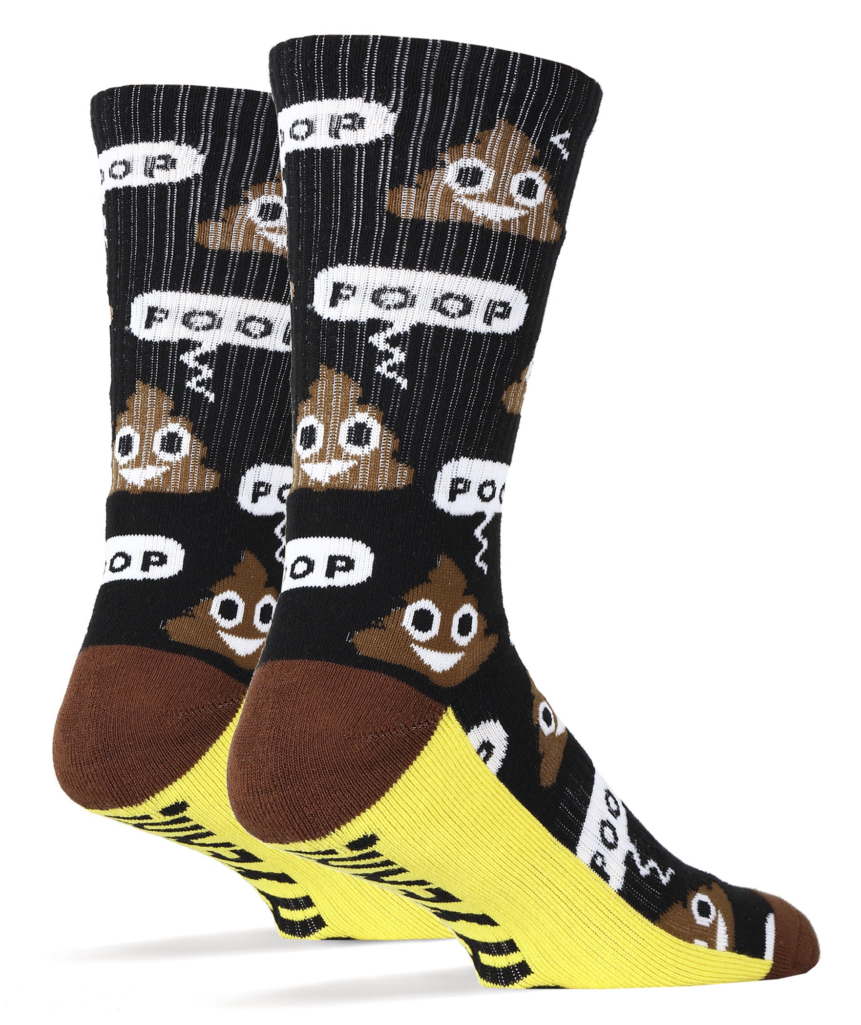 Men's Poop Emoji Socks, Sport | Joy Of Socks