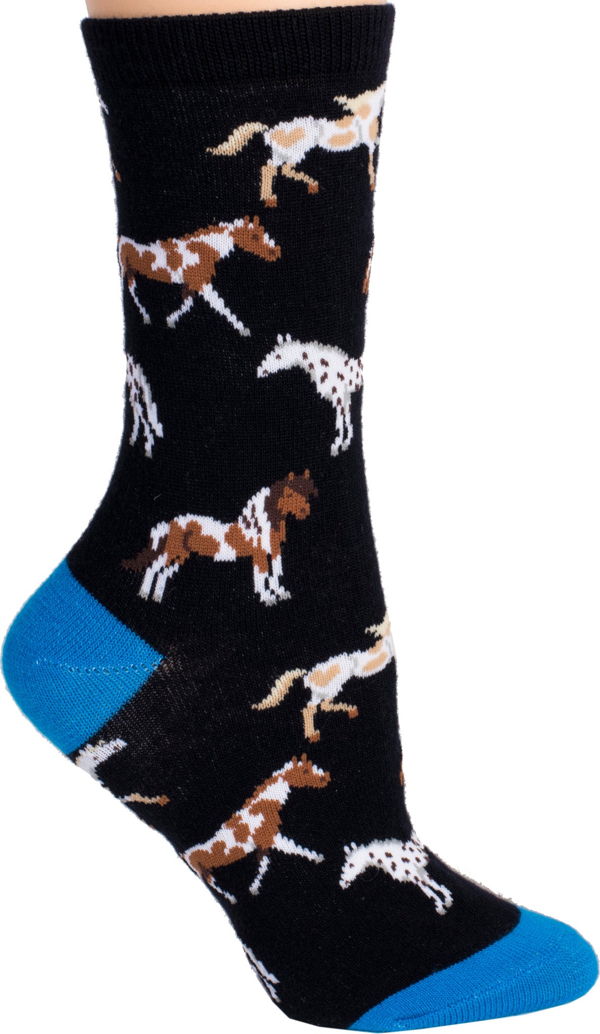 Womens socks with horses on them