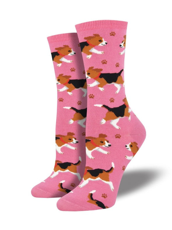 Socks with animal pictures on them