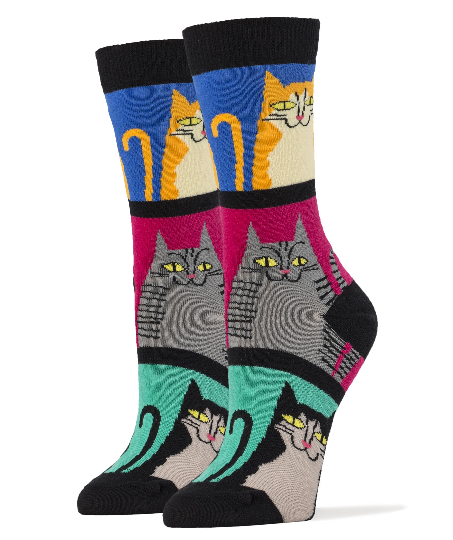 Women's Mod Meow Socks | Joy Of Socks