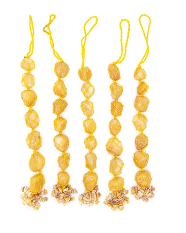 Hanging Tumbled Stones - Yellow Aventurine
