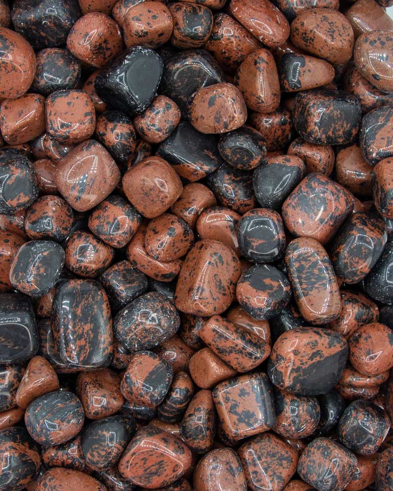 mahogany obsidian tumbled