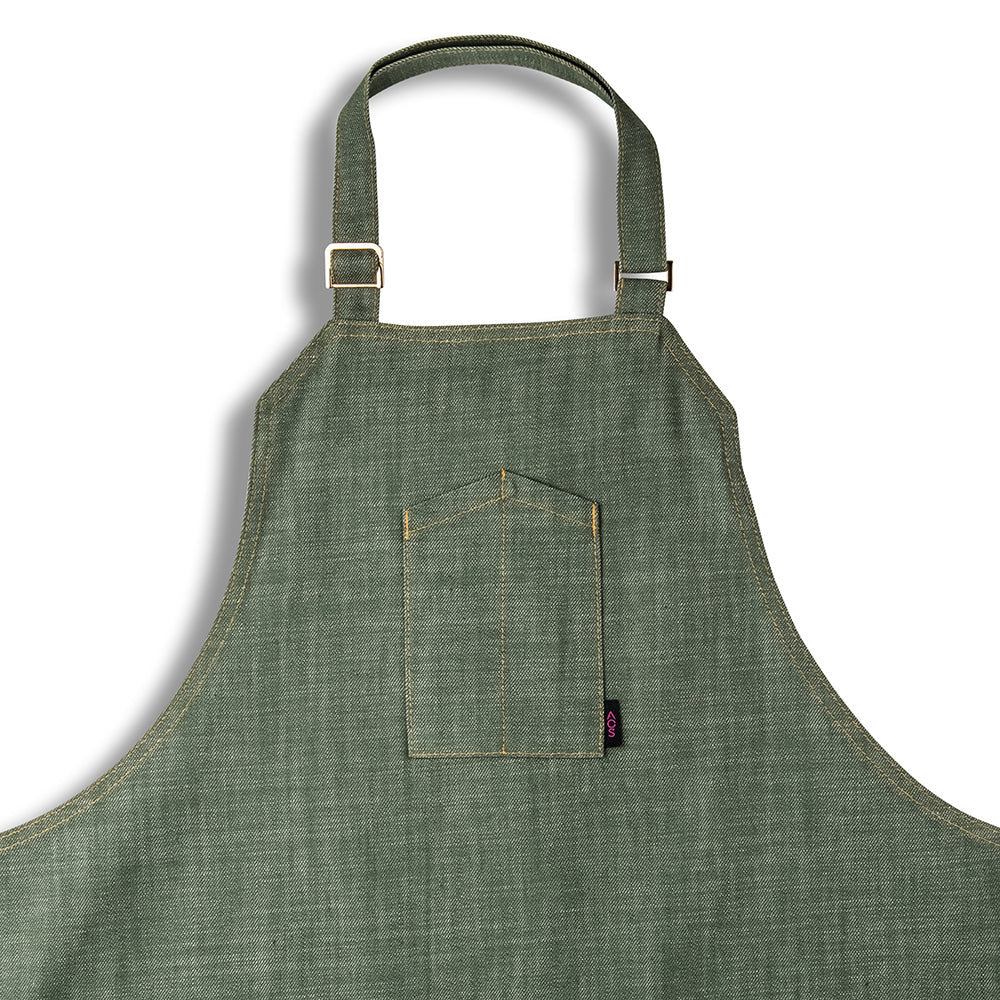 green apron