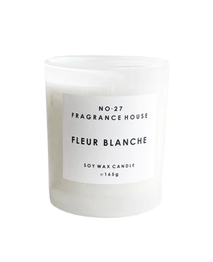 No. 27 Fragrance House Fleur Blanche Scented Candle – Alex Muir Australia