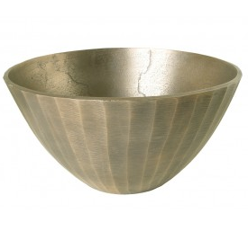 Brass Round Bowl - Large - Design Revival Online