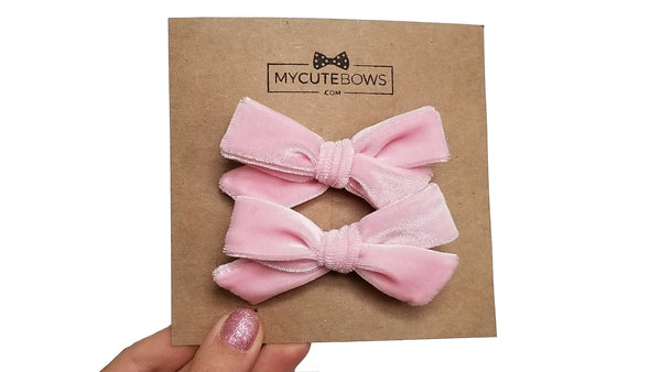 pigtail hair bows