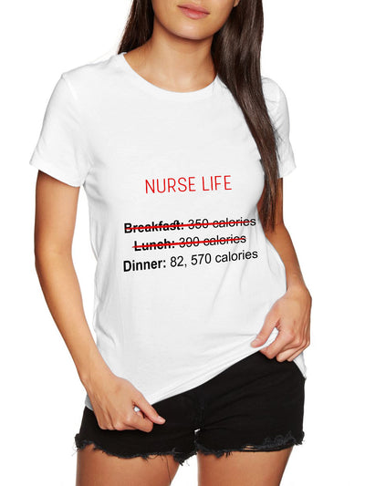 Nurse Life - Just Eat Dinner - Funny Shirt- - Unisex Style By SMLBOO
