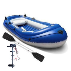 AQUA MARINA WILDRIVER Rowing Boat Inflatable Fishing Boat 2 Persons  Thickend PVC Fishing Paddle Boat With