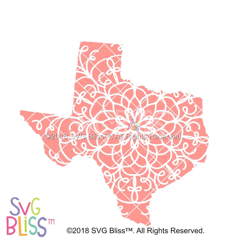 Download Svg Bliss Texas Mandala
