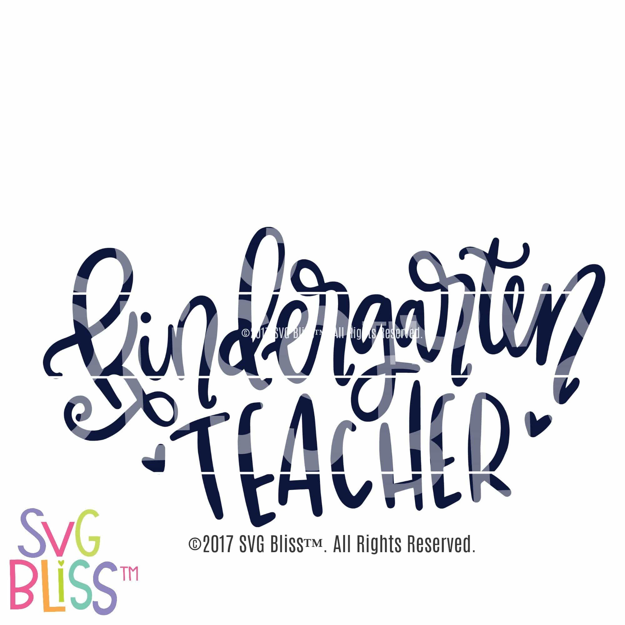 Kindergarten Teacher Free Svg / Teacher Svg Teacher Svg Quotes Teacher