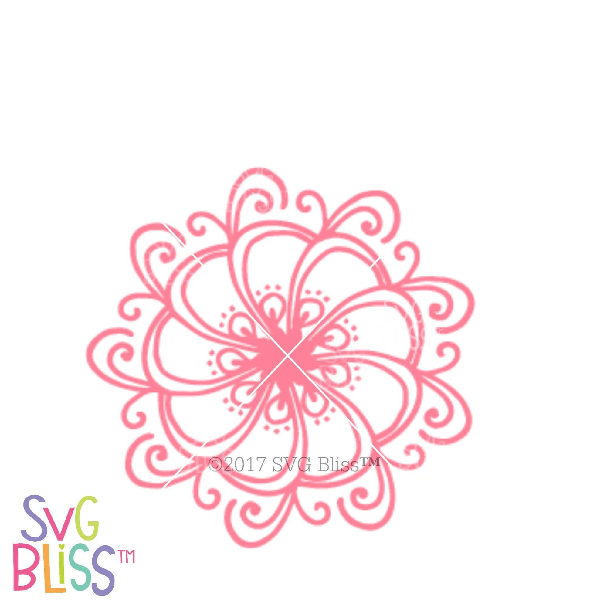 Download Floral Mandala Svg Eps Dxf Png Svg Bliss