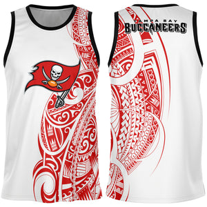 Subliminator Tonga Basketball Jersey Black White