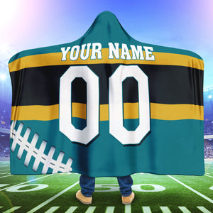 Custom Name Jacksonville Jaguars Legends Fleece Blanket - Torunstyle