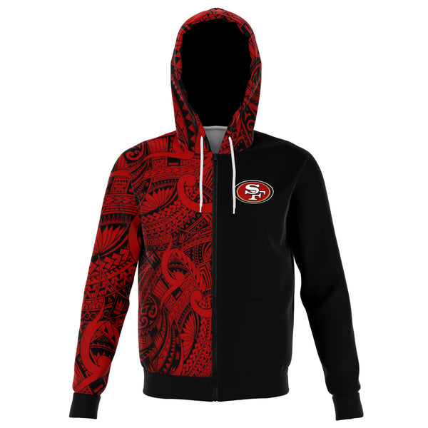 Polynesian Design l Tribal San Francisco (49ers) Hoodie – Nesian's Finest