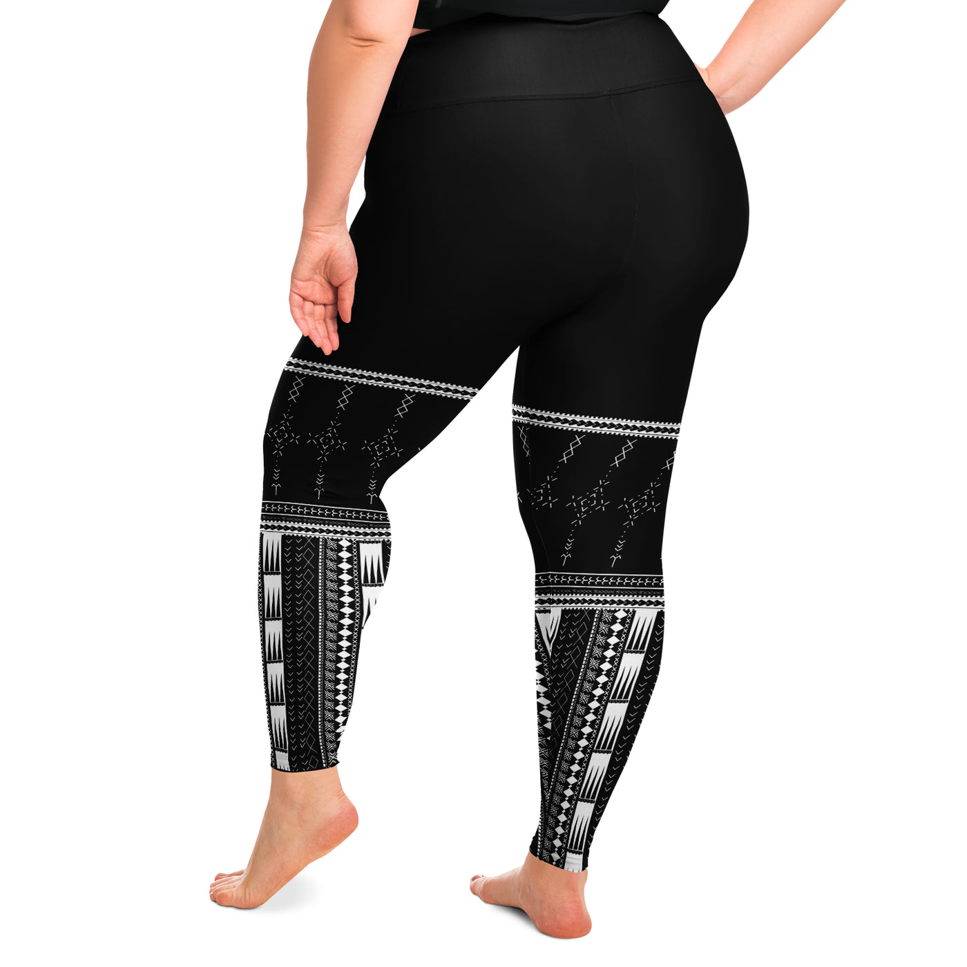 Samoan Malu Design Plus Size Leggings – Atikapu