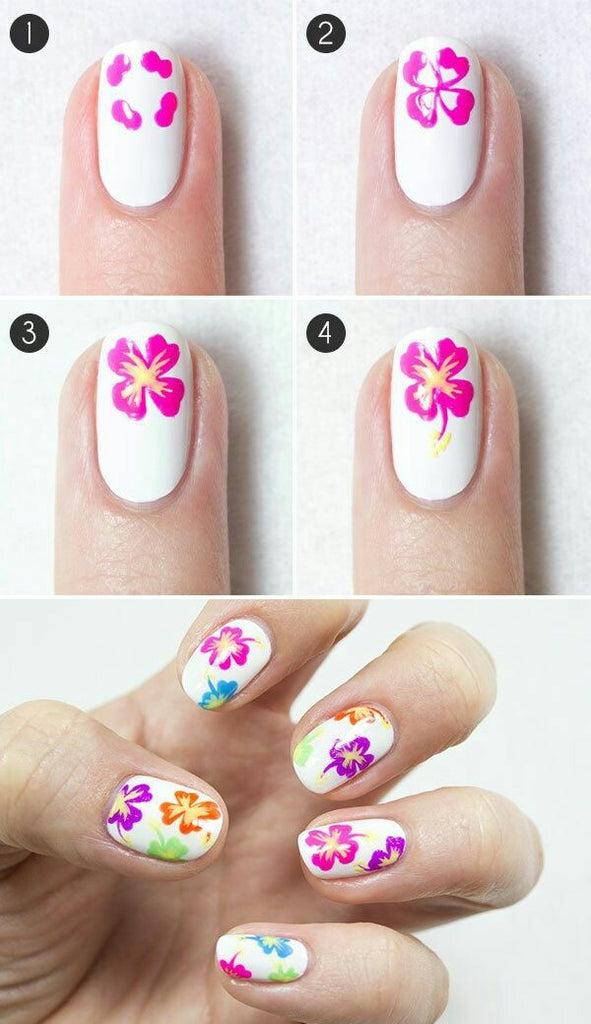 8 Floral Nail Art Designs For Beginners – DeBelle Cosmetix Online