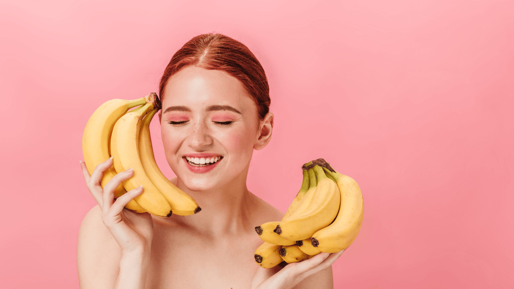 Banana peel for dark circles