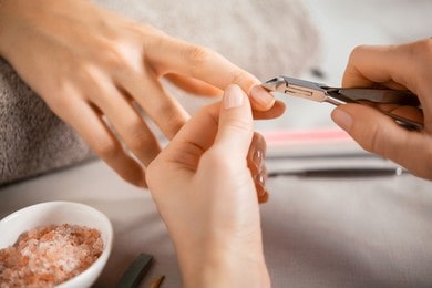 maintaining cuticles to make it look clean and elegant.