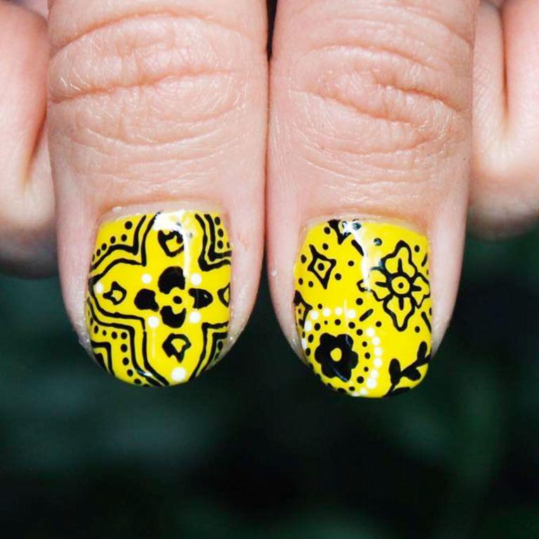 10 Must See Yellow Nail Art Ideas - Yellow Nail Art Inspirations