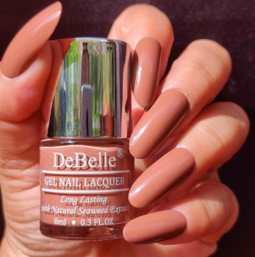 Debelle Gel Nail Polish - Toffee Rose | Chocolate Brown Nail Polish –  Debelle Cosmetix Online Store