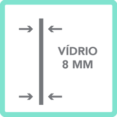 vidrio 8 mm