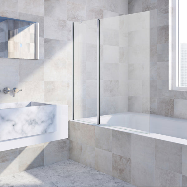 Mampara HEAVEN BATH abatible Transparente 800 x 1400 mm