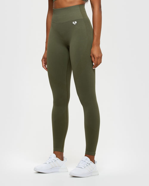 Grace Seamless Leggings - Green  Best Price in 2024 at Buzz Physique