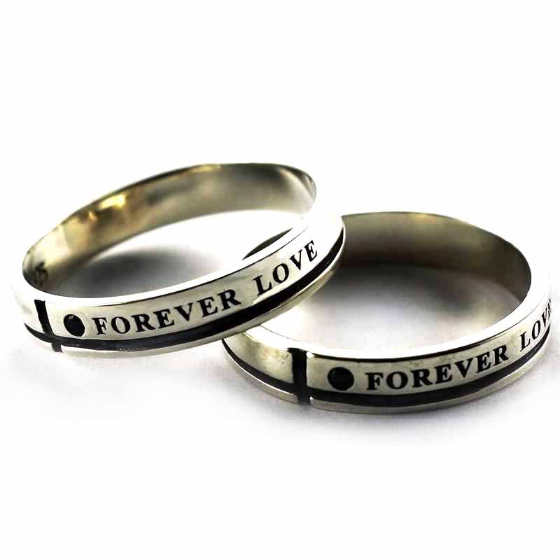 forever love couple rings