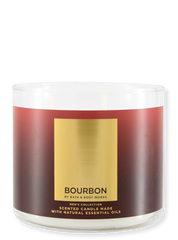 3 -Docht Candle - Bourbon - 411G