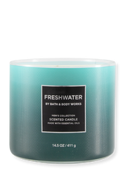 3-Docht candle- Freshwater- 411g