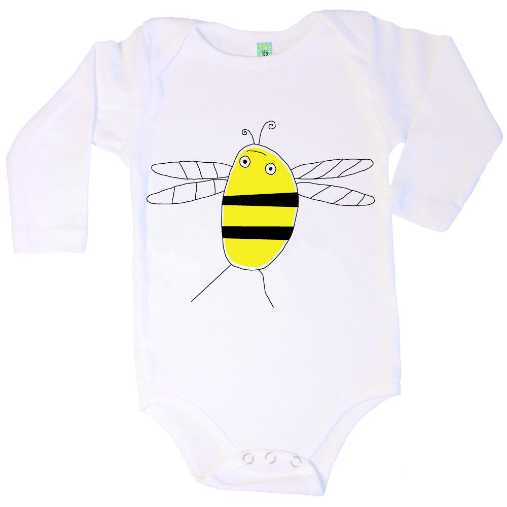 bumble bee onesie baby