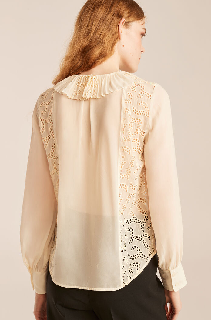 Sarafina Top- New Ivory