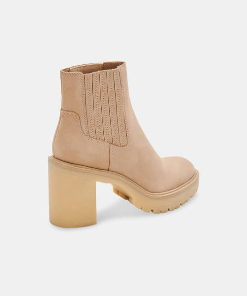 Caster H2O Booties- Dune Suede