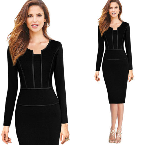 Long Sleeve Work Dress on Sale, 53% OFF ...