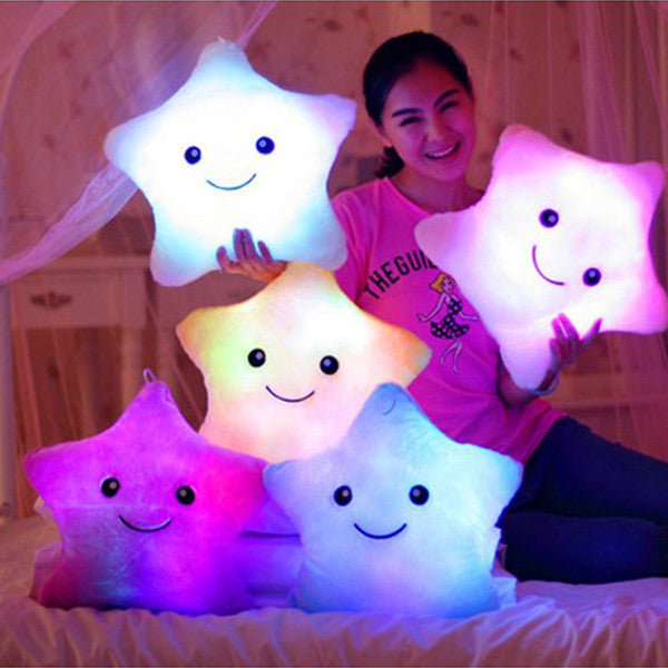 luminous star pillow