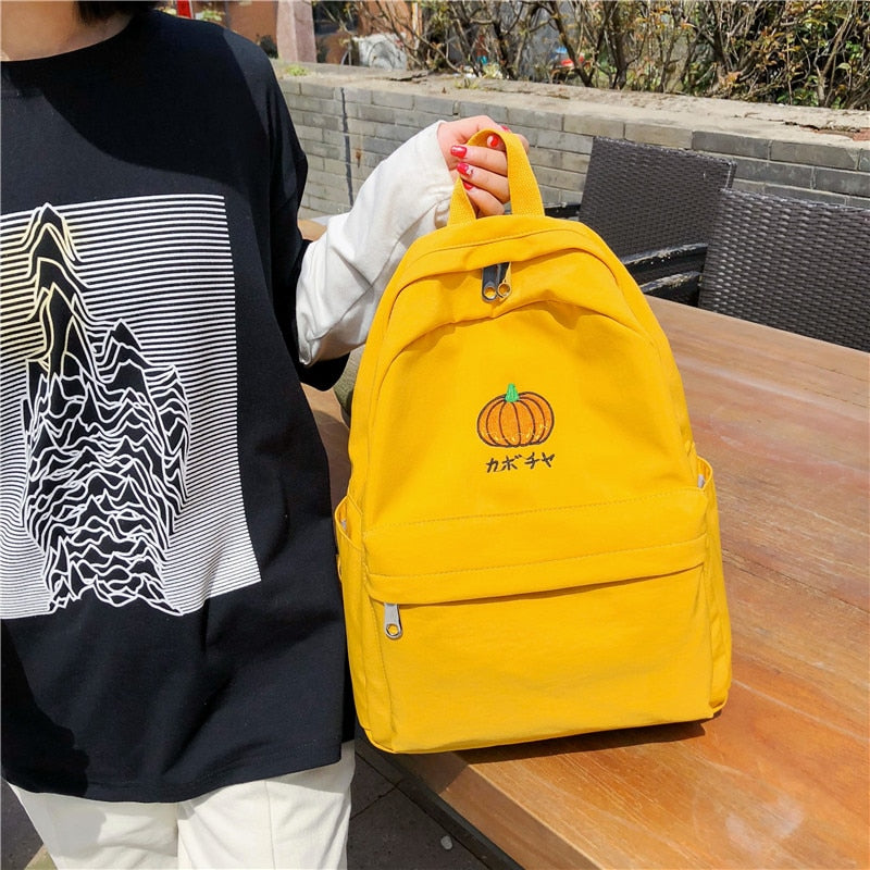 Pumpkin Backpack – Kawaii Berry Shop