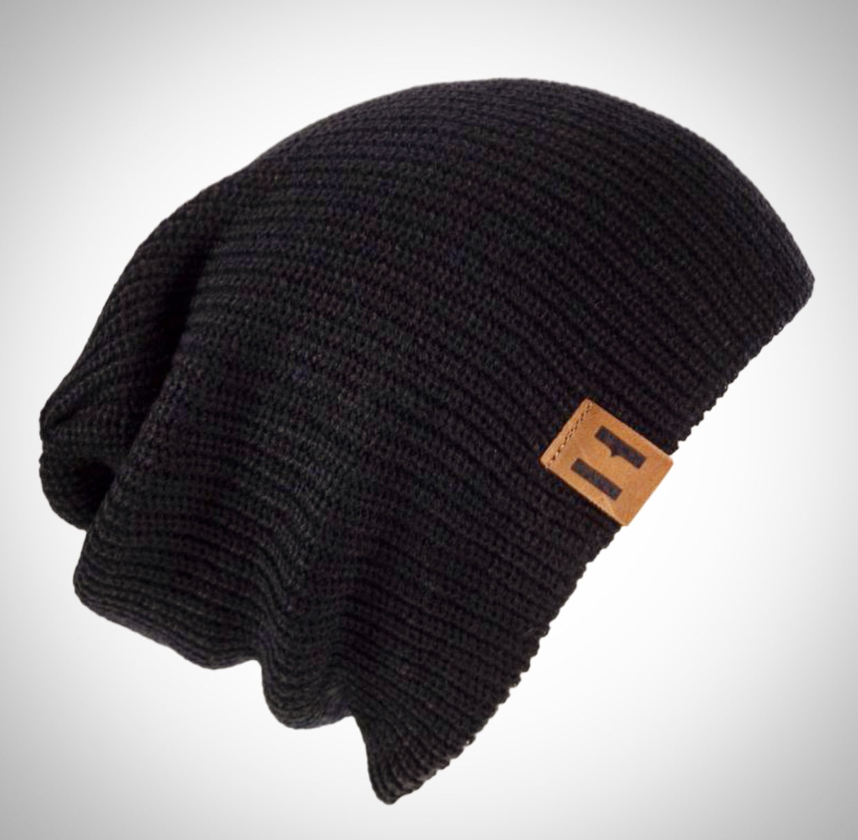 Black Knit Beanie