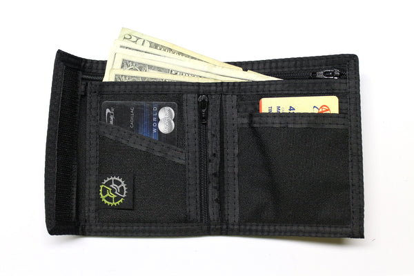 Classic Nylon Bifold Wallet - Black - Sprocket