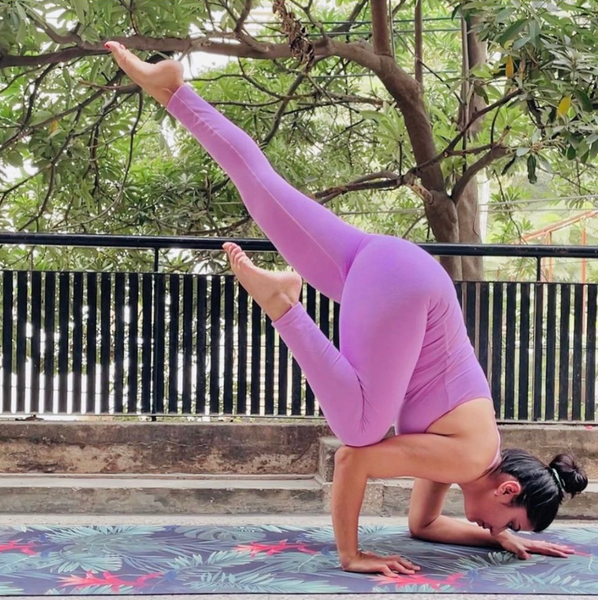 Inversions Headstand Handstand on kosha yoga co yoga mats