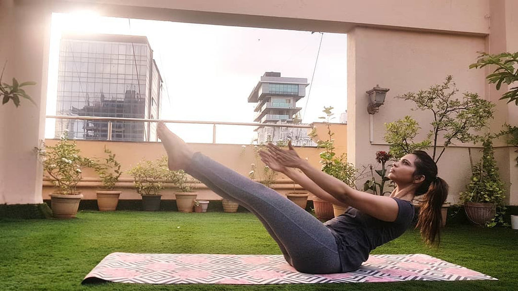 Anuja Kosha Yoga Co. Boat Pose Navasana