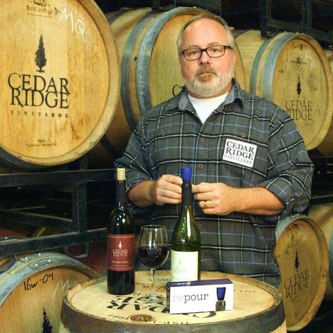 Jeff Quint, Owner of Cedar Ridge Vineyards