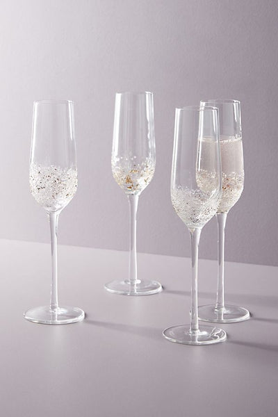 champagne flutes