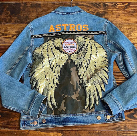two tequila sisters denim jacket