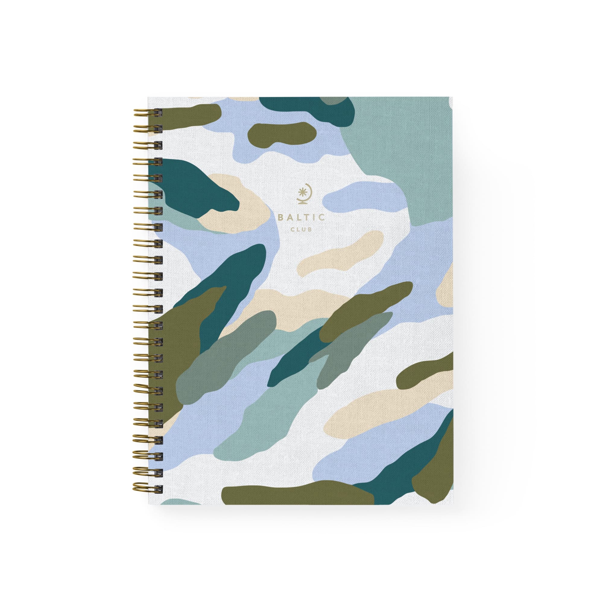 Baltic Club - Moss Spiral Notebook