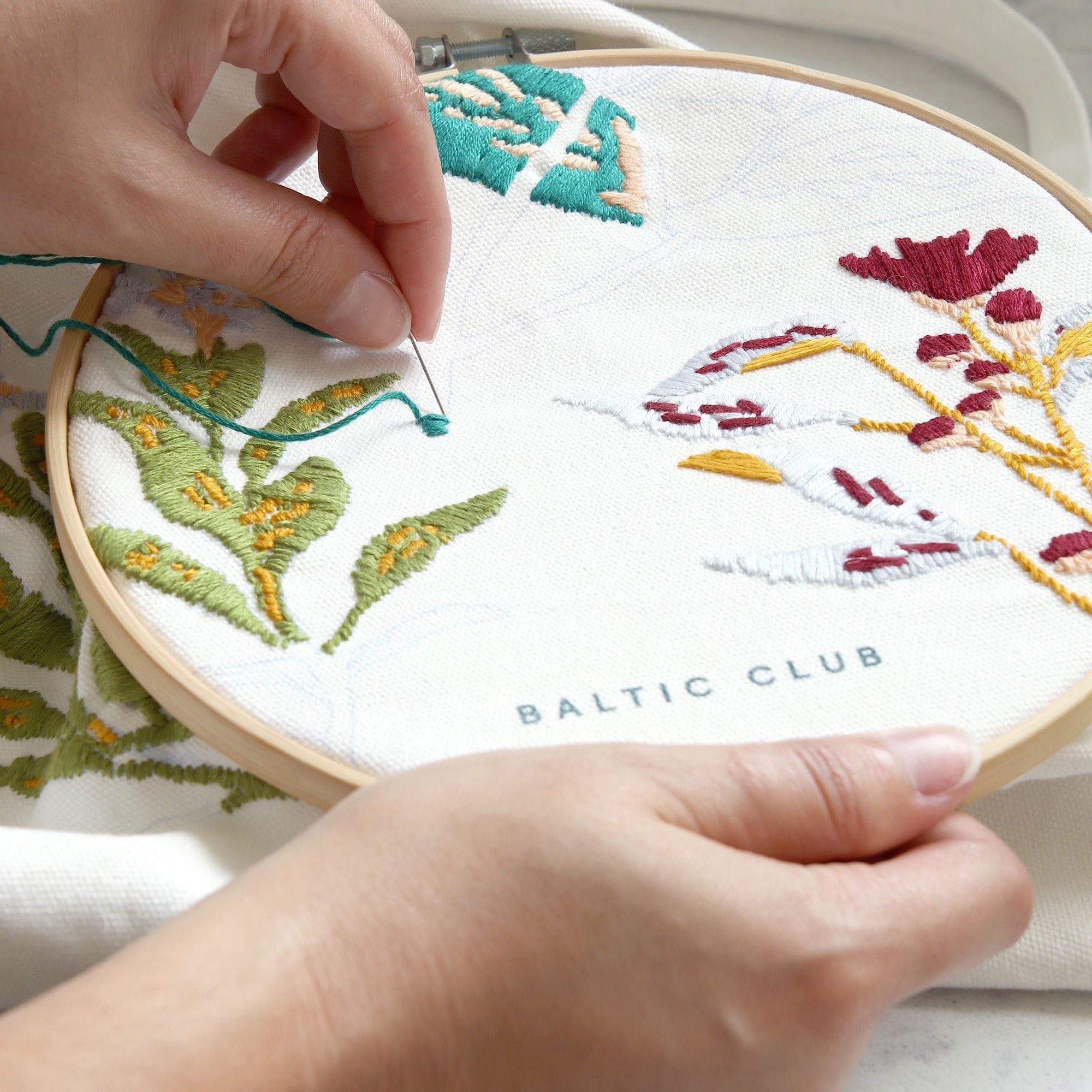 Baltic Club - Tote bag Embroidery Kit