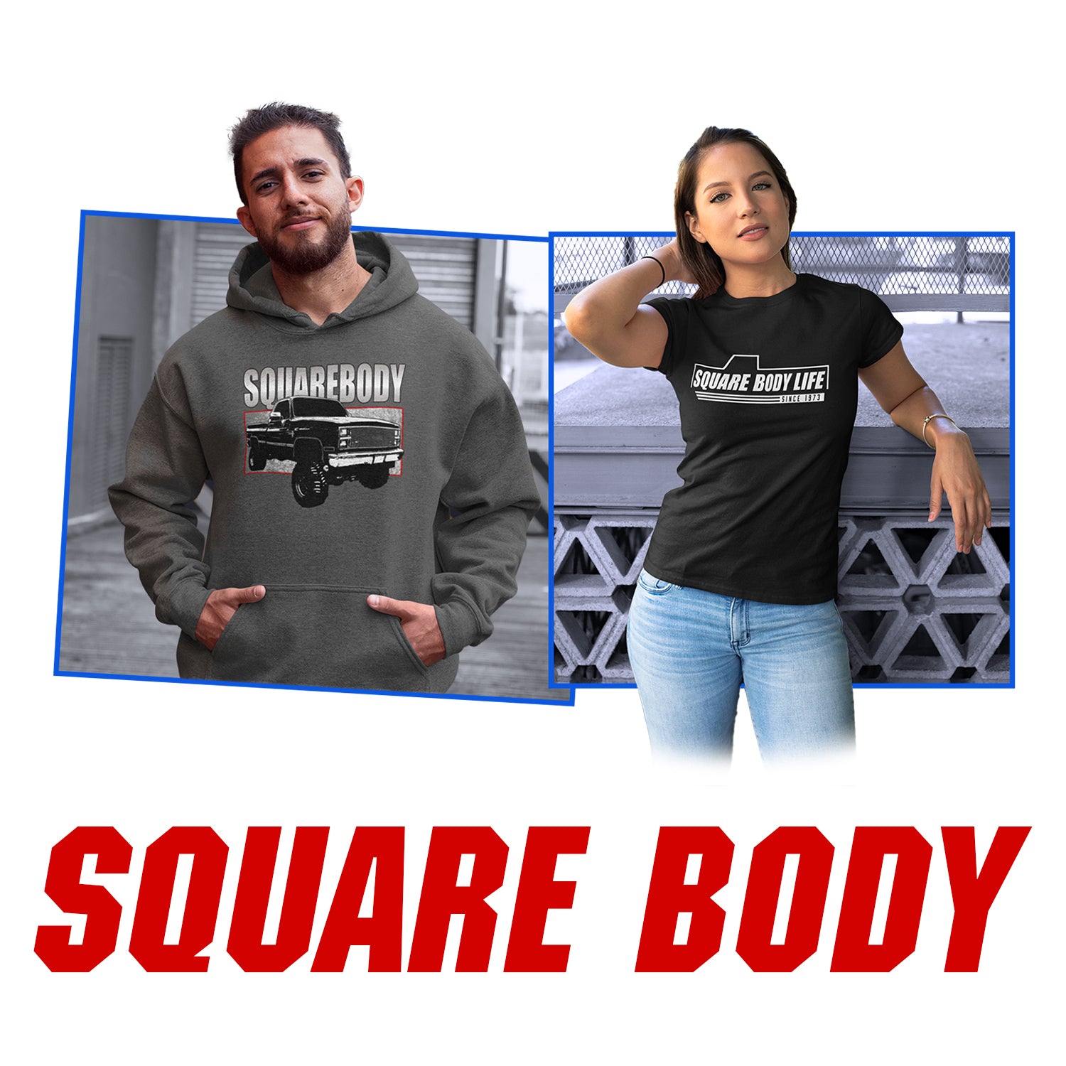 Squarebody Shirt, Square Body Shirt, GMC Jimmy Apparel tee T-Shirt